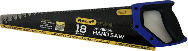 18" Universal Handsaw With Rubber Grip Handle