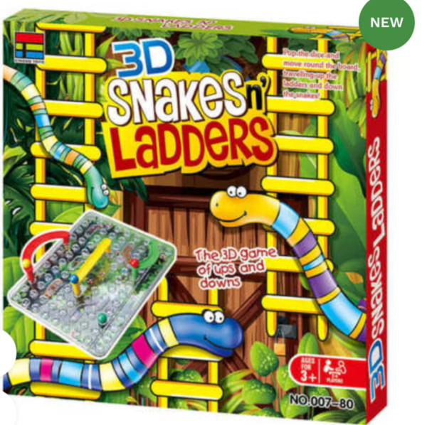 3D Snakes & Ladders
