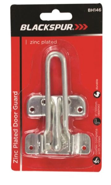 Blackspur 4"/100mm Zinc Plated Door Guard