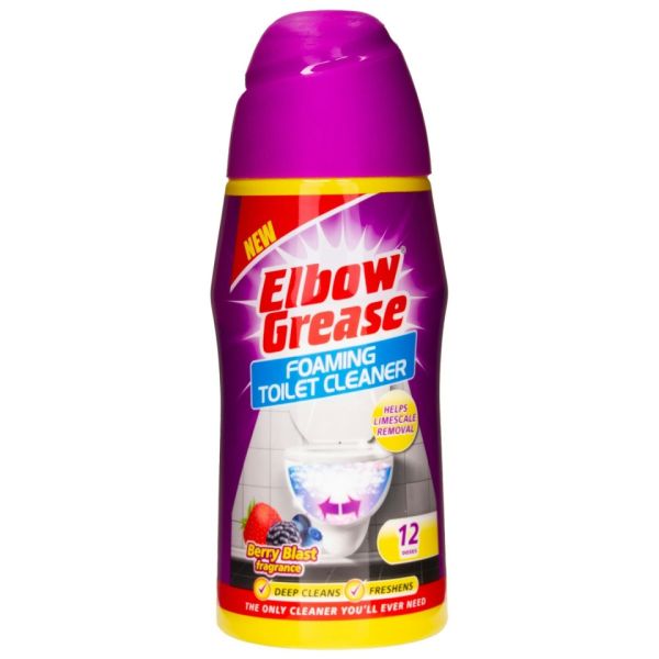 Elbow Grease Foaming Toilet Cleaner Berry Blast Fragrance 500g