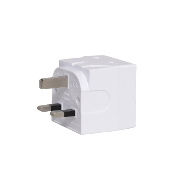 Maxim 13Amp 2 Way Mains Fused Adaptor