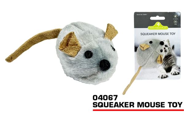 Pets That Play Squeaker Mouse Toy