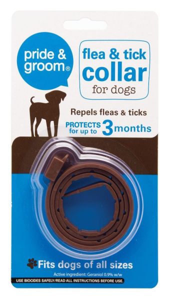 Pride & Groom Flea & Tick Collar For Dogs