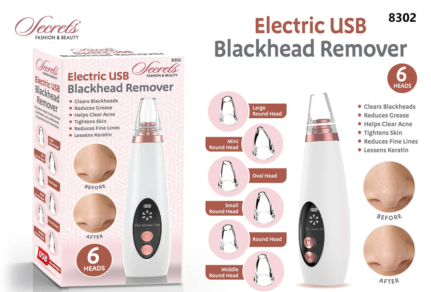 Electric USB Blackhead Remover