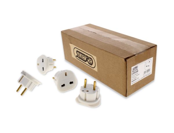 Selectric European Travel Adaptor UK To EU Plug