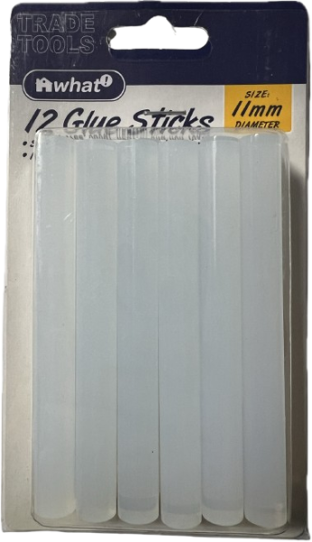 11mm Glue Sticks 12 pack