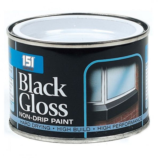 151 Black Gloss Non-Drip Paint 180ml