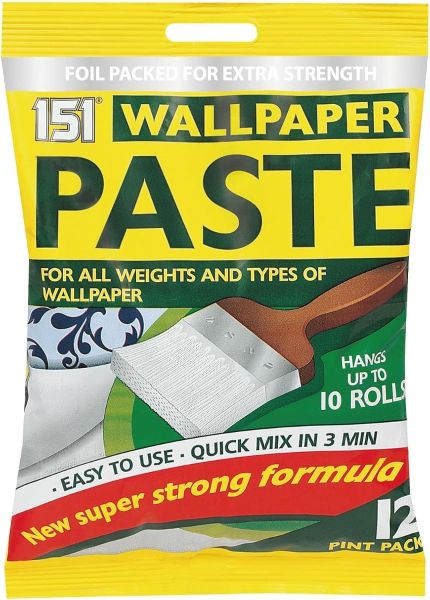 151 Wallpaper Paste Hangs up to 10 Rolls 200g