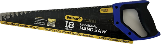 18" Universal Handsaw With Rubber Grip Handle