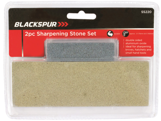 Blackspur Sharpening Stone Set 2 pack