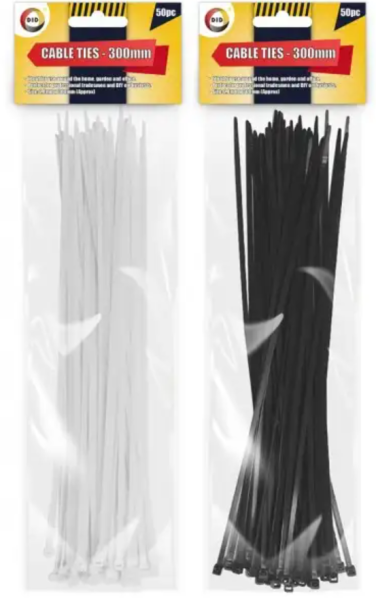 Cable Ties 300mm 50 pack