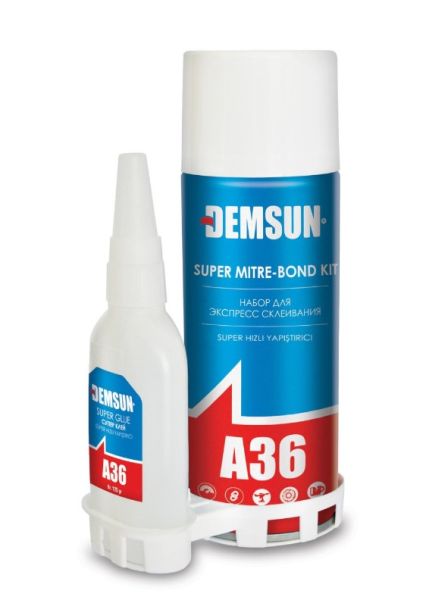 Demsun A36 Super Mitre Bond Kit - 100ml + 25g