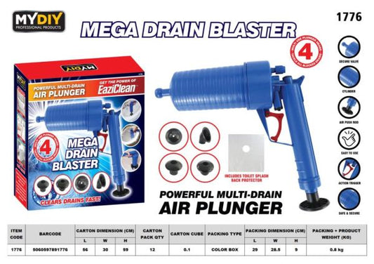EaziClean Mega Drain Blaster
