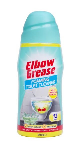 Elbow Grease Foaming Toilet Cleaner Eucalyptus Fragrance 500g
