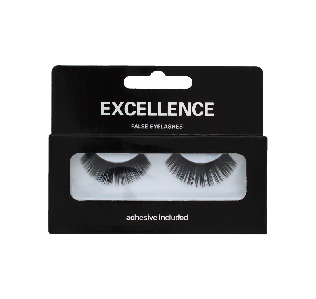 Excellence Full False Eyelashes Black