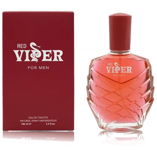 Fine Perfumery Red Viper For Men 100ml Eau De Toilette 12 pack