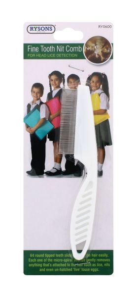 Fine Tooth Nit Comb