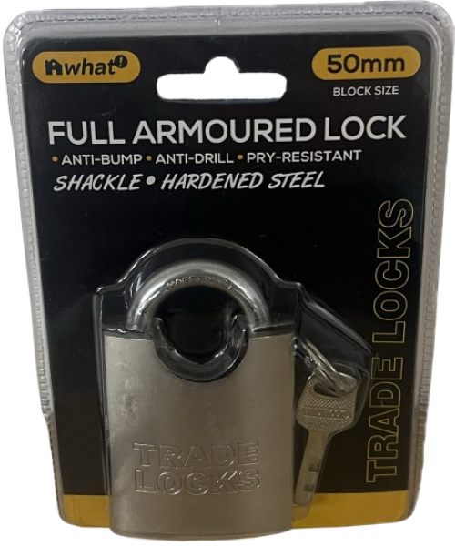 Hardened Steel 50mm Full Armoured Lock