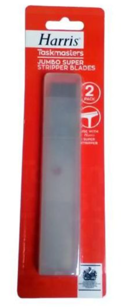 Harris Taskmasters Jumbo Super Stripper Blades 2 pack