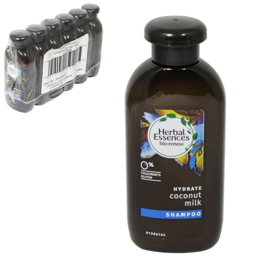 Herbal Essences Bio Renew Shampoo Hydrate Coconut Milk 100ml 6 pack