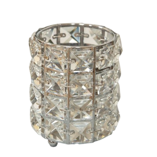 Hestia Diamante Candle Holder 12cm