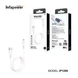Infapower Lightning To USB-A Cable 1M