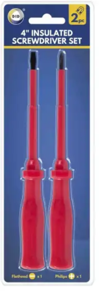 Insulated Screwdriver Set 2 pack