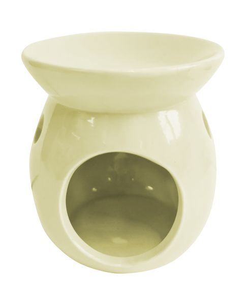 Pan Aroma Cream Ceramic Oil Burner