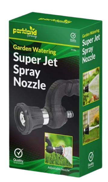 Parkland Garden Watering Super Jet Spray Nozzle