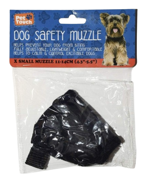 Pet Touch Dog Safety Muzzle Extra Small
