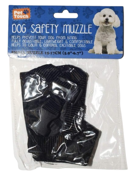 Pet Touch Dog Safety Muzzle Small
