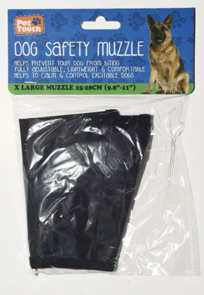Pet Touch Dog Safety Muzzle X Large