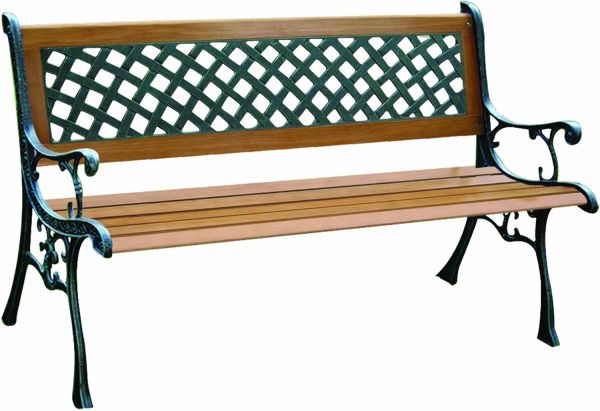 Redwood 2 Person Wooden Bench