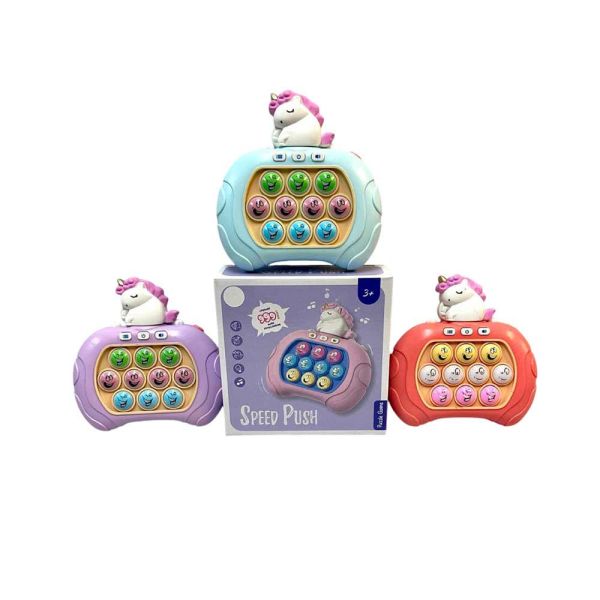 Speed Push Game Unicorn - Individually Boxed