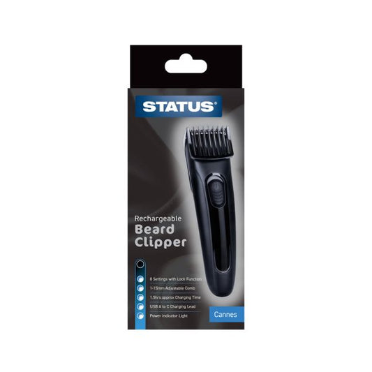 Status Cannes Rechargeable Beard Clipper