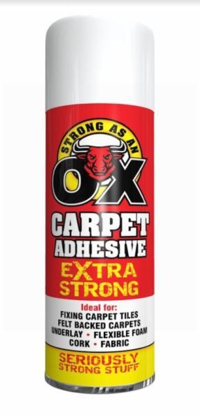 Strong As An Ox Carpet Spray Adhesive 500ml