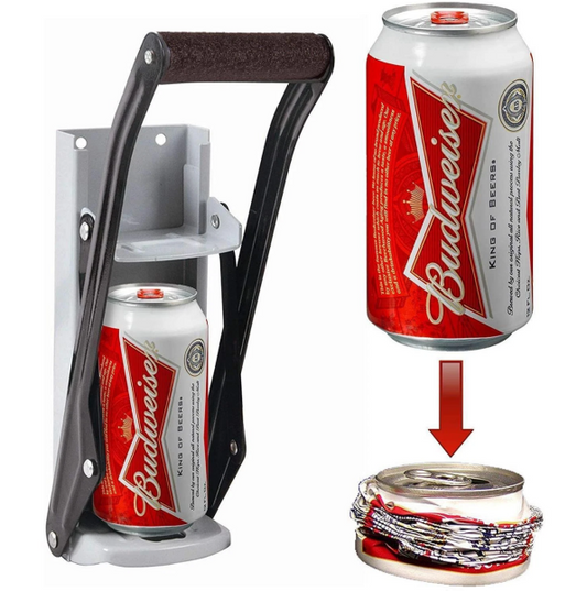 Taylor & Brown 16oz Can Crusher With Grip Handle