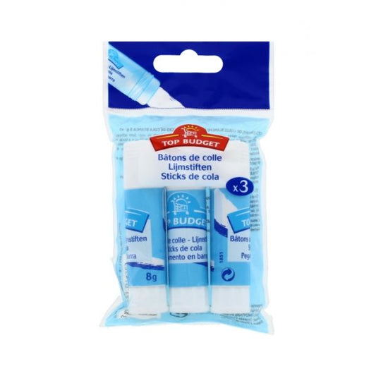 Top Budget Glue Sticks 3 pack